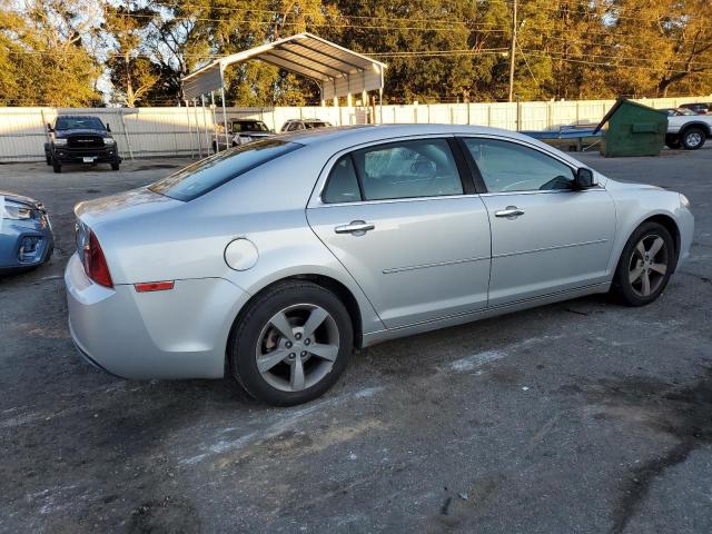 1G1ZC5EU0CF261856 - 2012 CHEVROLET MALIBU 1LT SILVER photo 3