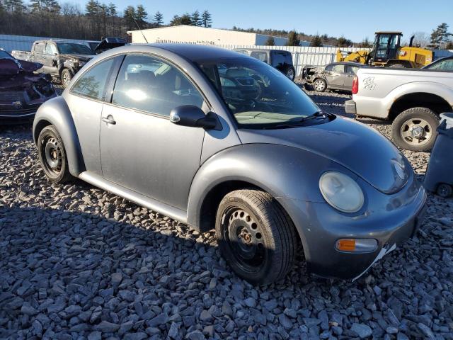 3VWBK31C15M403239 - 2005 VOLKSWAGEN NEW BEETLE GL GRAY photo 4