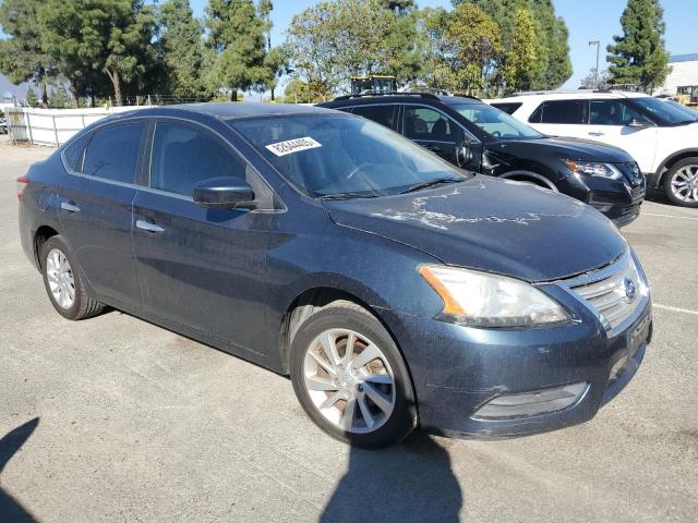 3N1AB7AP7EY238480 - 2014 NISSAN SENTRA S 青色 照片 4