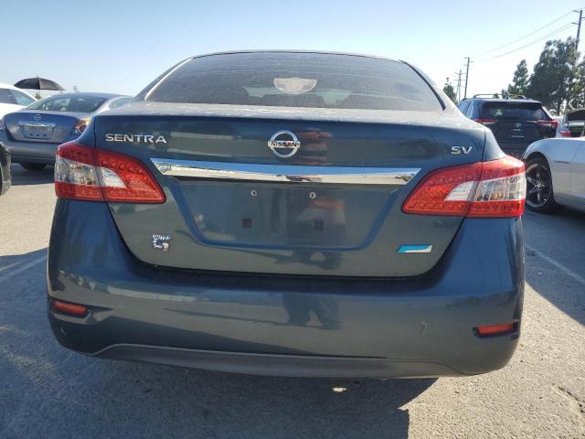 3N1AB7AP7EY238480 - 2014 NISSAN SENTRA S 青色 照片 6