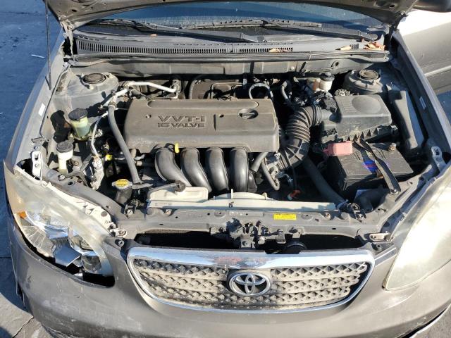 1NXBR32EX8Z980040 - 2008 TOYOTA COROLLA CE GRAY photo 11