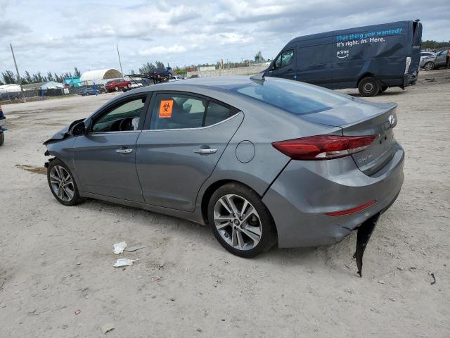 KMHD84LF8HU355175 - 2017 HYUNDAI ELANTRA SE GRAY photo 2