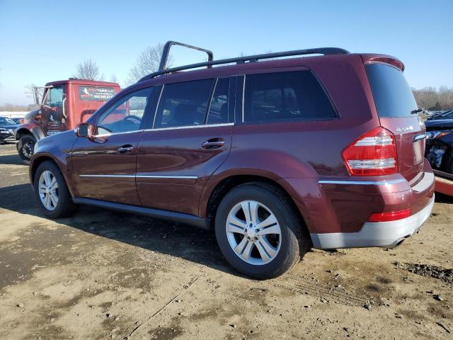 4JGBF22EX8A307625 - 2008 MERCEDES-BENZ GL 320 CDI BURGUNDY photo 2