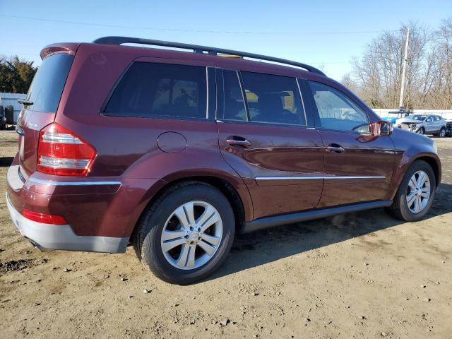 4JGBF22EX8A307625 - 2008 MERCEDES-BENZ GL 320 CDI BURGUNDY photo 3