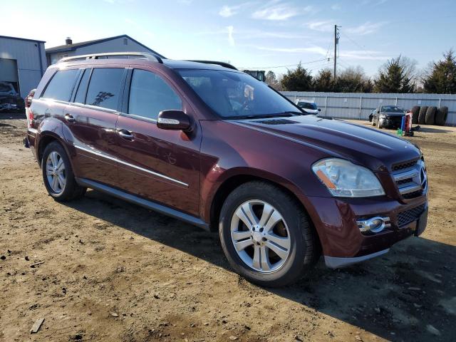 4JGBF22EX8A307625 - 2008 MERCEDES-BENZ GL 320 CDI BURGUNDY photo 4