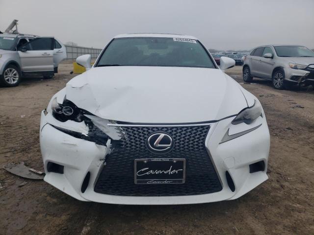 JTHBF1D22F5068044 - 2015 LEXUS IS 250 WHITE photo 5