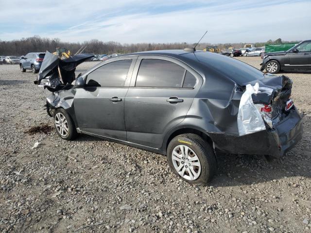 1G1JB5SH8H4147856 - 2017 CHEVROLET SONIC LS GRAY photo 2