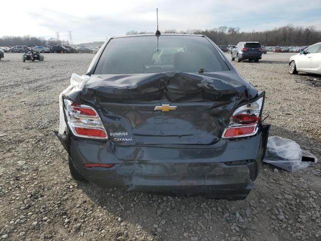 1G1JB5SH8H4147856 - 2017 CHEVROLET SONIC LS GRAY photo 6