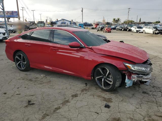 1HGCV1F38KA106183 - 2019 HONDA ACCORD SPORT Қызыл фото 4