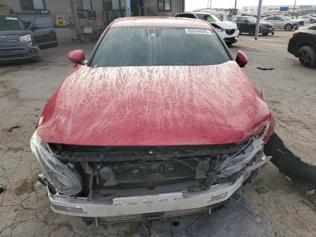 1HGCV1F38KA106183 - 2019 HONDA ACCORD SPORT Қызыл фото 5