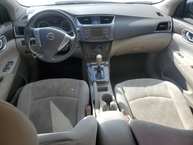 3N1AB7AP2DL664105 - 2013 NISSAN SENTRA S أحمر صورة 8