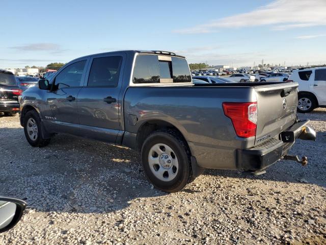 1N6AA1EK2KN525050 - 2019 NISSAN TITAN S GRAY photo 2