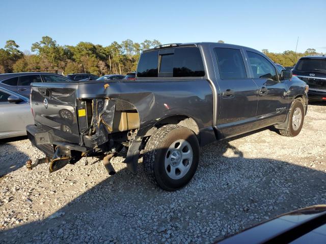 1N6AA1EK2KN525050 - 2019 NISSAN TITAN S GRAY photo 3