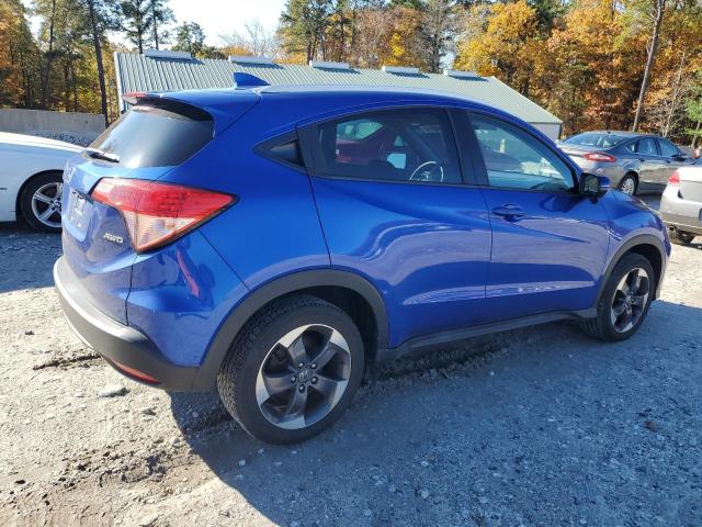 3CZRU6H72JM704516 - 2018 HONDA HR-V EXL Niebieski zdjęcie 3