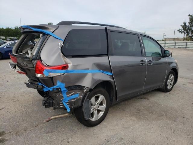 5TDKK3DC6DS327689 - 2013 TOYOTA SIENNA LE GRAY photo 3