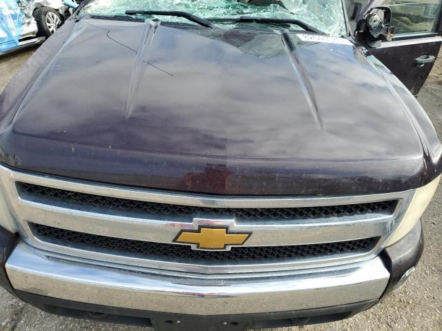 2GCEK19J681254264 - 2008 CHEVROLET SILVERADO K1500 BLACK photo 11