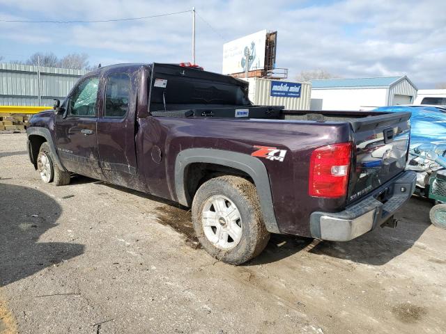 2GCEK19J681254264 - 2008 CHEVROLET SILVERADO K1500 BLACK photo 2