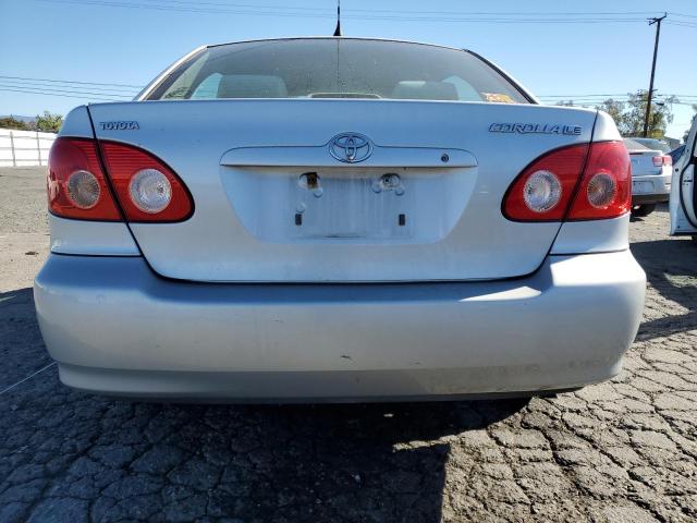 2T1BR32E18C914848 - 2008 TOYOTA COROLLA CE SILVER photo 6