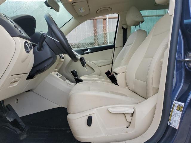 WVGAV3AX0EW535736 - 2014 VOLKSWAGEN TIGUAN S BLUE photo 7