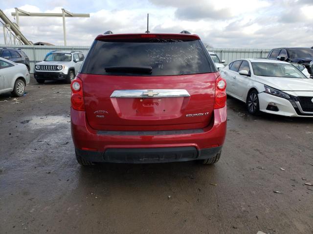 2GNFLFEK1F6437284 - 2015 CHEVROLET EQUINOX LT RED photo 6