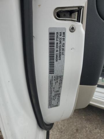 2C4RC1GG4LR285870 - 2020 CHRYSLER PACIFICA LIMITED Blanc photo 13