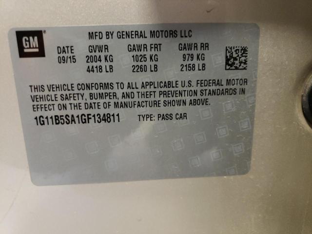 1G11B5SA1GF134811 - 2016 CHEVROLET MALIBU LIM LS Bej foto 13