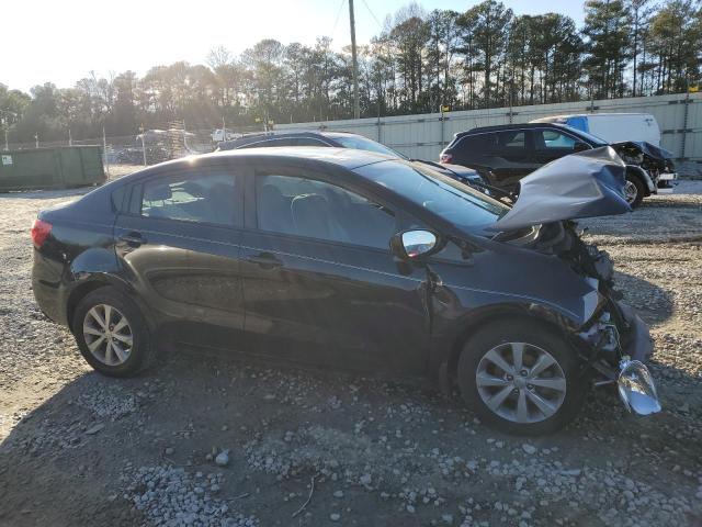 KNADN4A31D6242380 - 2013 KIA RIO EX BLACK photo 4