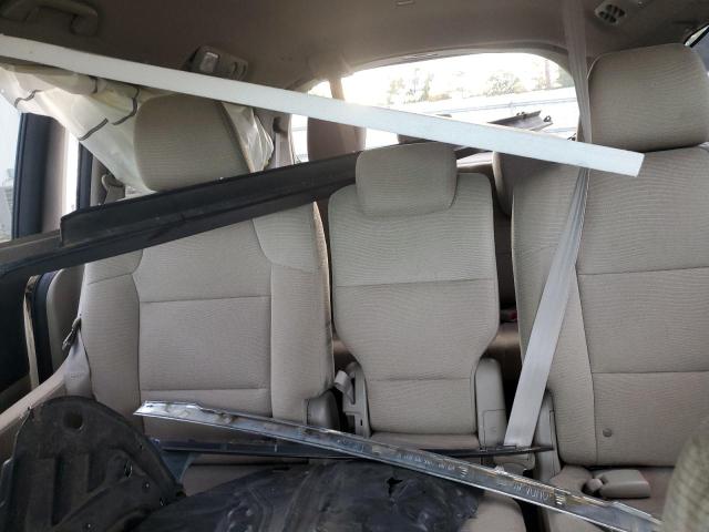 5FNRL5H44DB010783 - 2013 HONDA ODYSSEY EX WHITE photo 10