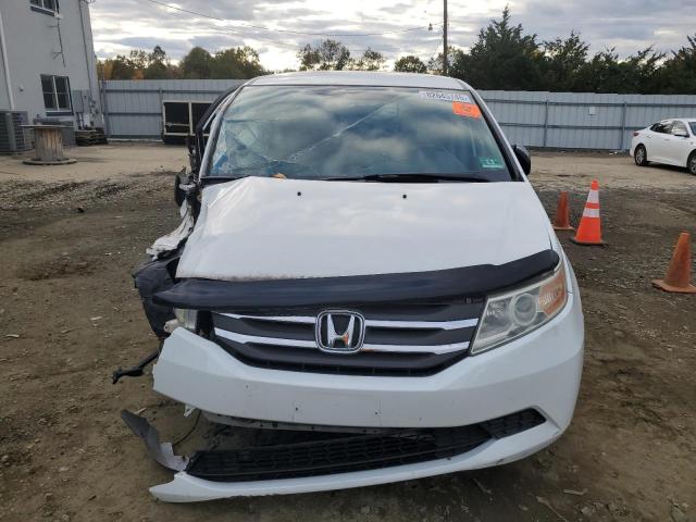 5FNRL5H44DB010783 - 2013 HONDA ODYSSEY EX WHITE photo 5