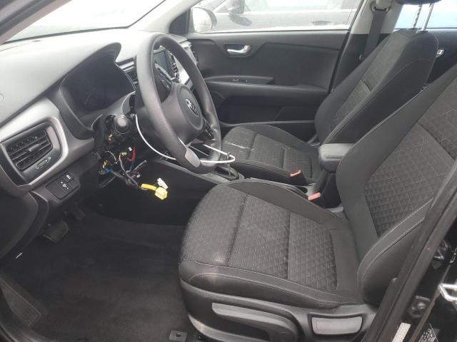 3KPA24AD6LE311712 - 2020 KIA RIO LX BLACK photo 7