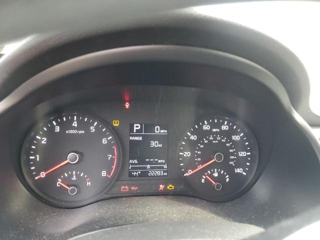 3KPA24AD6LE311712 - 2020 KIA RIO LX BLACK photo 9