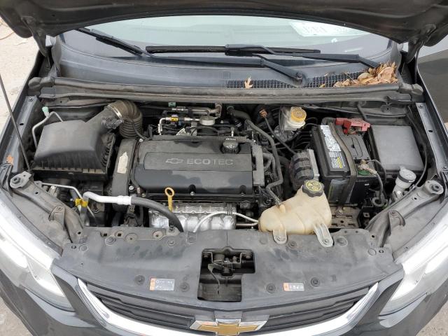 1G1JB5SHXH4148880 - 2017 CHEVROLET SONIC LS ნაცრისფერი ფოტო 11