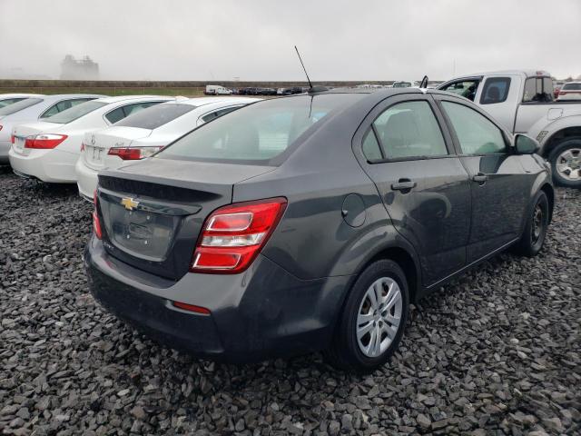 1G1JB5SHXH4148880 - 2017 CHEVROLET SONIC LS GRAY photo 3