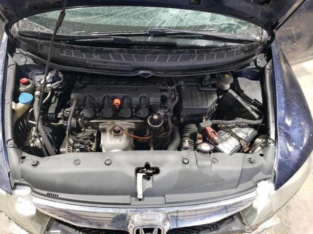 2HGFA1F69AH558338 - 2010 HONDA CIVIC LX-S Կապույտ լուսանկար 11