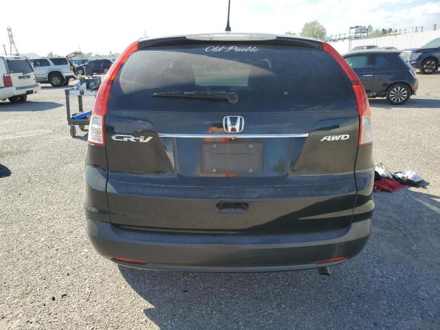 2HKRM4H57DH652416 - 2013 HONDA CR-V EX BLACK photo 6