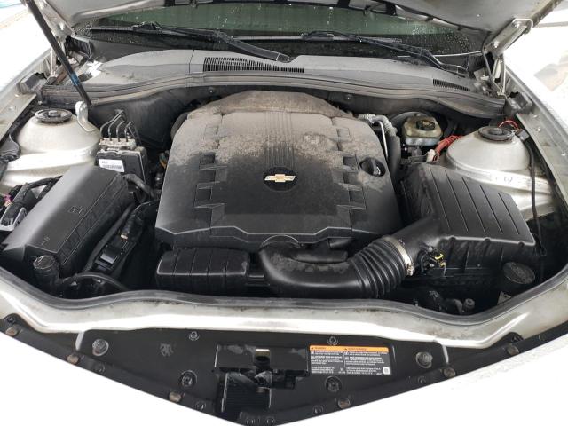 2G1FA1EV8A9141304 - 2010 CHEVROLET CAMARO LS SILVER photo 11