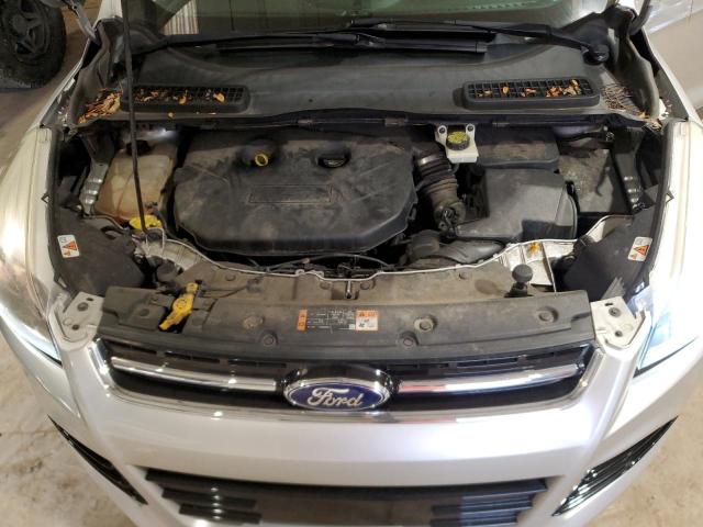 1FMCU9J9XEUD99224 - 2014 FORD ESCAPE TITANIUM SILVER photo 11