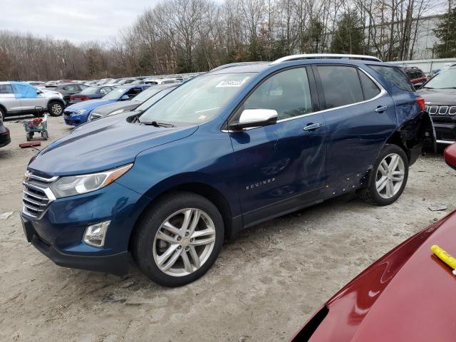 2GNAXYEX7K6202369 - 2019 CHEVROLET EQUINOX PREMIER BLUE photo 1