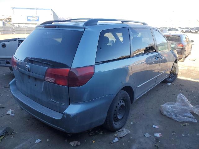 5TDZA23C05S387076 - 2005 TOYOTA SIENNA CE SILVER photo 3