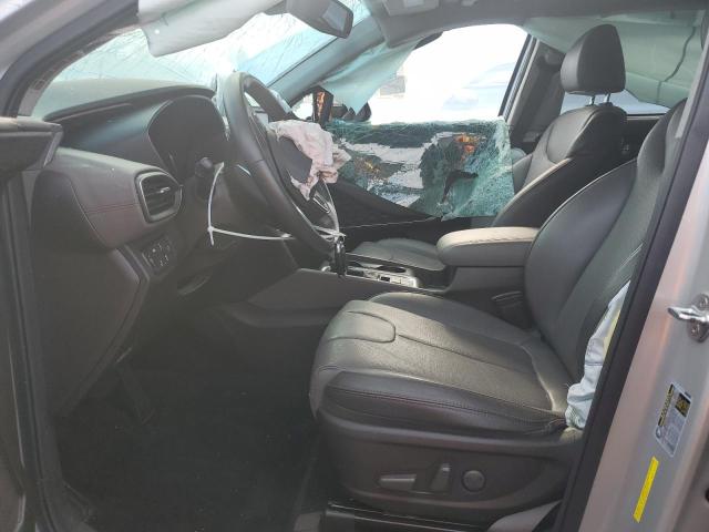 5NMS3CAA6LH149476 - 2020 HYUNDAI SANTA FE SEL ვერცხლისფერი ფოტო 7