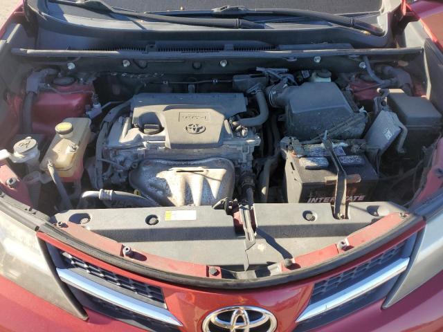 2T3ZFREV1EW114283 - 2014 TOYOTA RAV4 LE 红色 照片 12