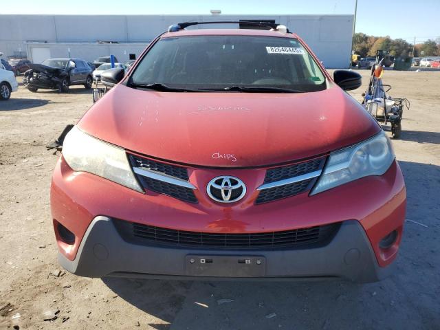 2T3ZFREV1EW114283 - 2014 TOYOTA RAV4 LE 红色 照片 5
