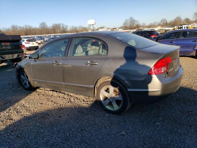 2HGFA16848H316228 - 2008 HONDA CIVIC EX GRAY photo 2