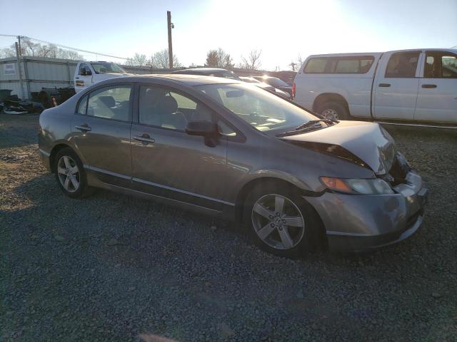 2HGFA16848H316228 - 2008 HONDA CIVIC EX GRAY photo 4