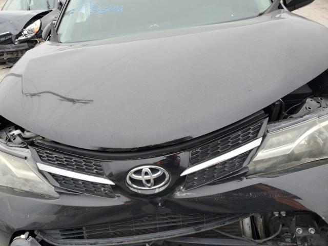 2T3BFREVXFW403374 - 2015 TOYOTA RAV4 LE BLACK photo 12