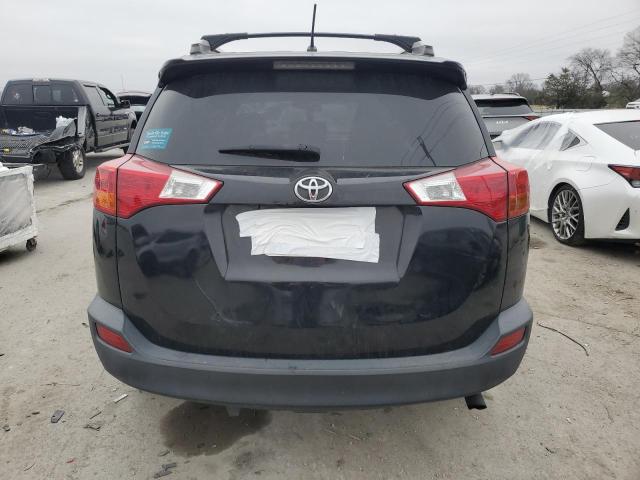 2T3BFREVXFW403374 - 2015 TOYOTA RAV4 LE BLACK photo 6