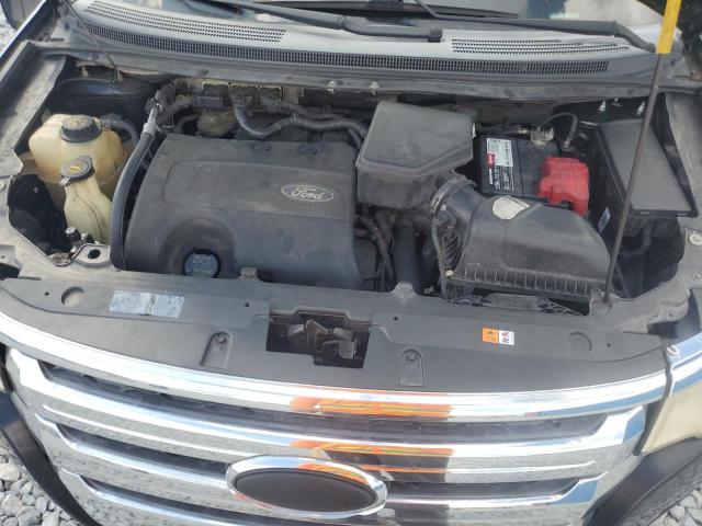 2FMDK3JC9CBA16539 - 2012 FORD EDGE SEL Czarny zdjęcie 11