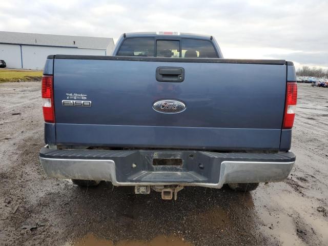 1FTPX145X6FB25776 - 2006 FORD F150 BLUE photo 6