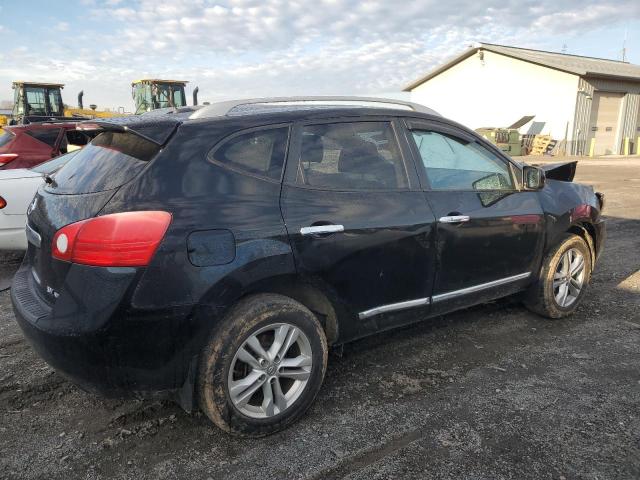 JN8AS5MV8CW715289 - 2012 NISSAN ROGUE S BLACK photo 3