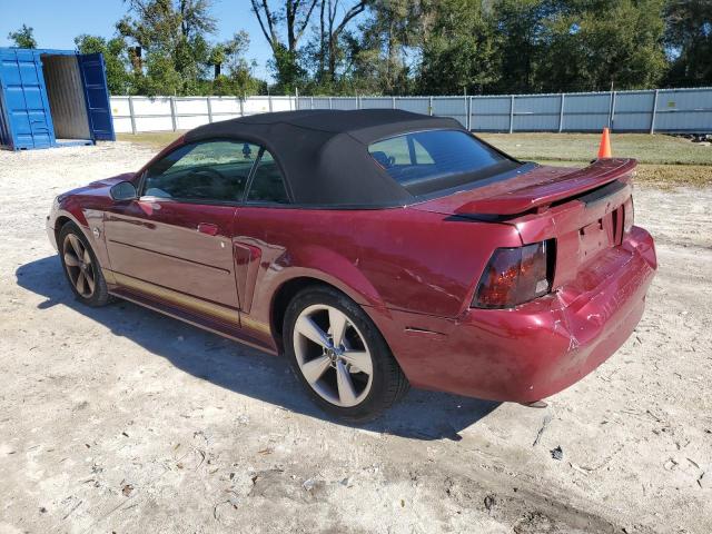 1FAFP446X4F146765 - 2004 FORD MUSTANG RED photo 2